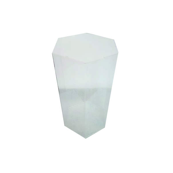 Cubo acrílico Sextavado M